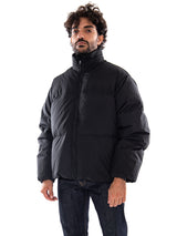 Levi's Aurue Short Puffer Dark Phantom Polyester Black - Men's Black Puffer Jacket Men LEVIS