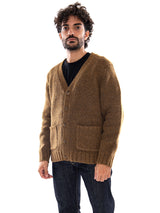 Levi's Mammoth Cardigan Obsidian Heather Cardi Brown - Cardigan Homme Marron  Homme LEVIS