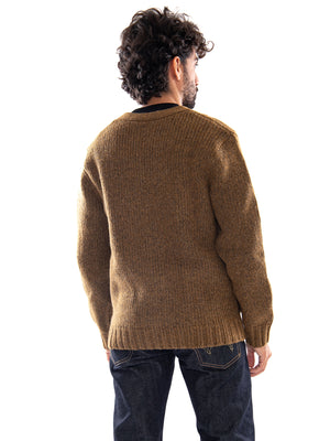 Levi's Mammoth Cardigan Obsidian Heather Cardi Brown - Cardigan Uomo Marrone 007T5 0005 LEVIS 