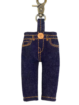 LEVI'S® MINI 501® CHARM OCEAN INDIGO WASH - Portachiavi Denim Jeans 0080C 0000 LEVIS 
