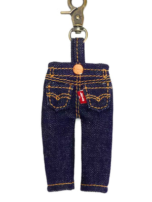 LEVI'S® MINI 501® CHARM OCEAN INDIGO WASH - Portachiavi Denim Jeans 0080C 0000 LEVIS 