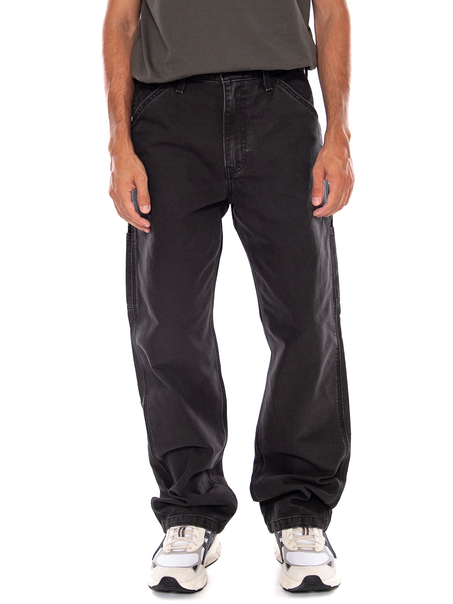 LEVI'S® 568™ LOOSE STRAIGHT CARPENTER CLEAR NIGHT MET BLACK - Pantaloni Carpenter Uomo Neri 55849 0085 LEVIS 