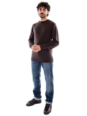 Levi's Original HM Sweater Coffee - Maglia Uomo Marrone<BR/><BR/> A4320 0033 LEVIS 