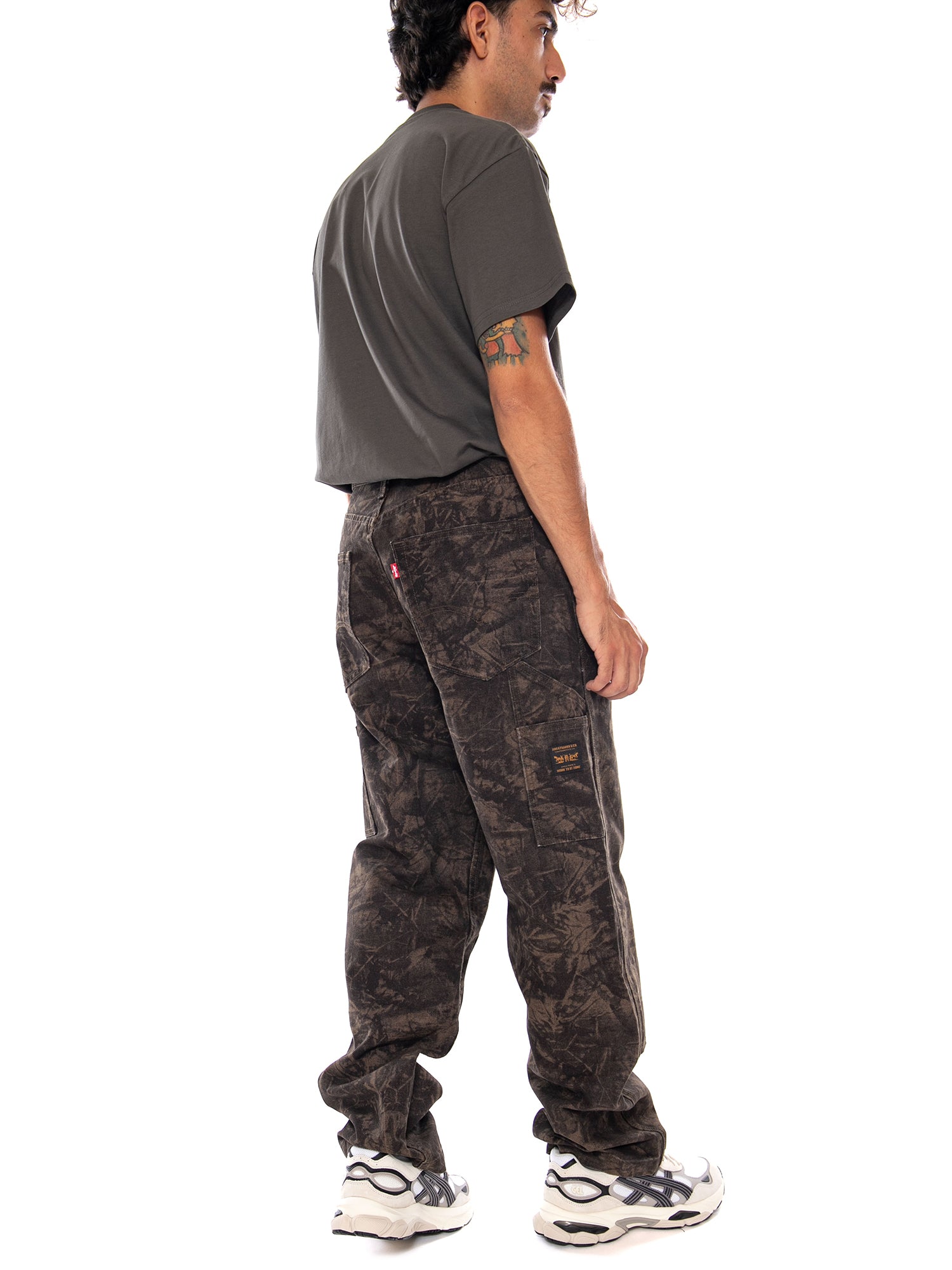 LEVI'S® 568™ LOOSE STRAIGHT DOUBLE KNEE DIVING DUCKS GOOD DAZE - Pantaloni Denim Jeans Uomo Multicolore A7367 0021 LEVIS 