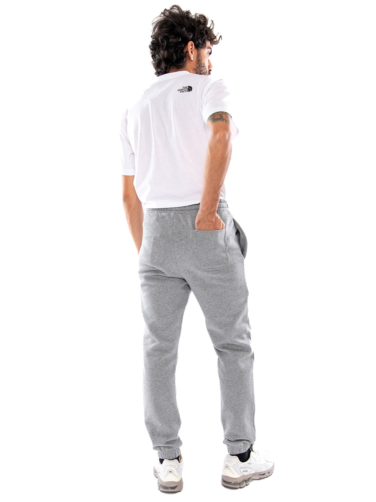 Lyle & Scott Slim Brush Back Sweatpant Mid Grey Marl - Pantaloni Tuta Uomo Grigio Mélange ML2150V T28 LYLE & SCOTT 
