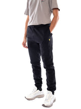Lyle & Scott Slim Brush Back Sweatpant Jet Black - Pantalon de jogging homme noir Homme LYLE & SCOTT