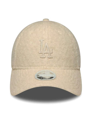 FEMALE WINTER BORG 9FORTY® MC LOS ANGELES DODGERS BEIGE - Cappellino con Visiera Beige 60915791 LTC NEW ERA 