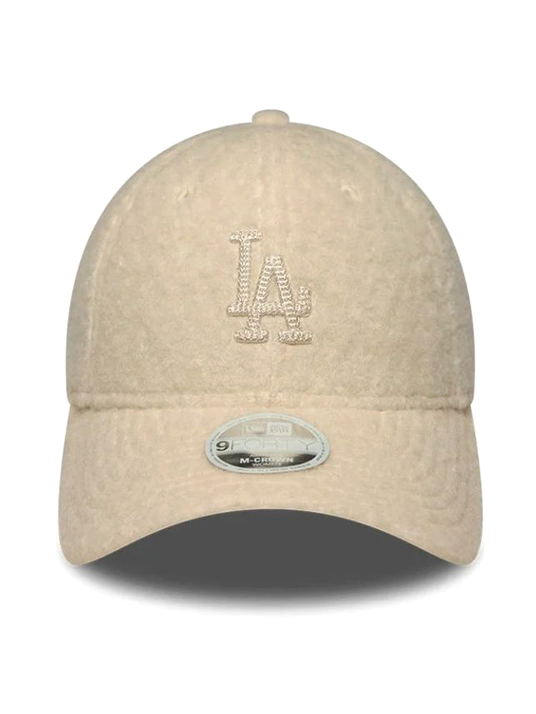 FEMALE WINTER BORG 9FORTY® MC LOS ANGELES DODGERS BEIGE - Cappellino con Visiera Beige 60915791 LTC NEW ERA 