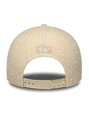 FEMALE WINTER BORG 9FORTY® MC LOS ANGELES DODGERS BEIGE - Cappellino con Visiera Beige 60915791 LTC NEW ERA 