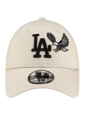 OUTDOOR ICON LOS ANGELES DODGERS STONE - Cappellino con Visiera Beige 60915851 STN NEW ERA 