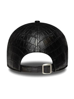 FEMALE PATTERN PU 9FORTY® NEW YORK YANKEES BLACK - Cappellino con Visiera Nero 60915860 BLK NEW ERA 