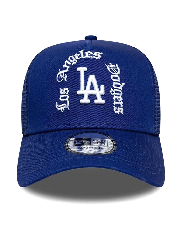 WORDMARK TRUCKER LOS ANGELES DODGERS BLUE - Cappellino con Visiera Blu 60915920 DRY NEW ERA 