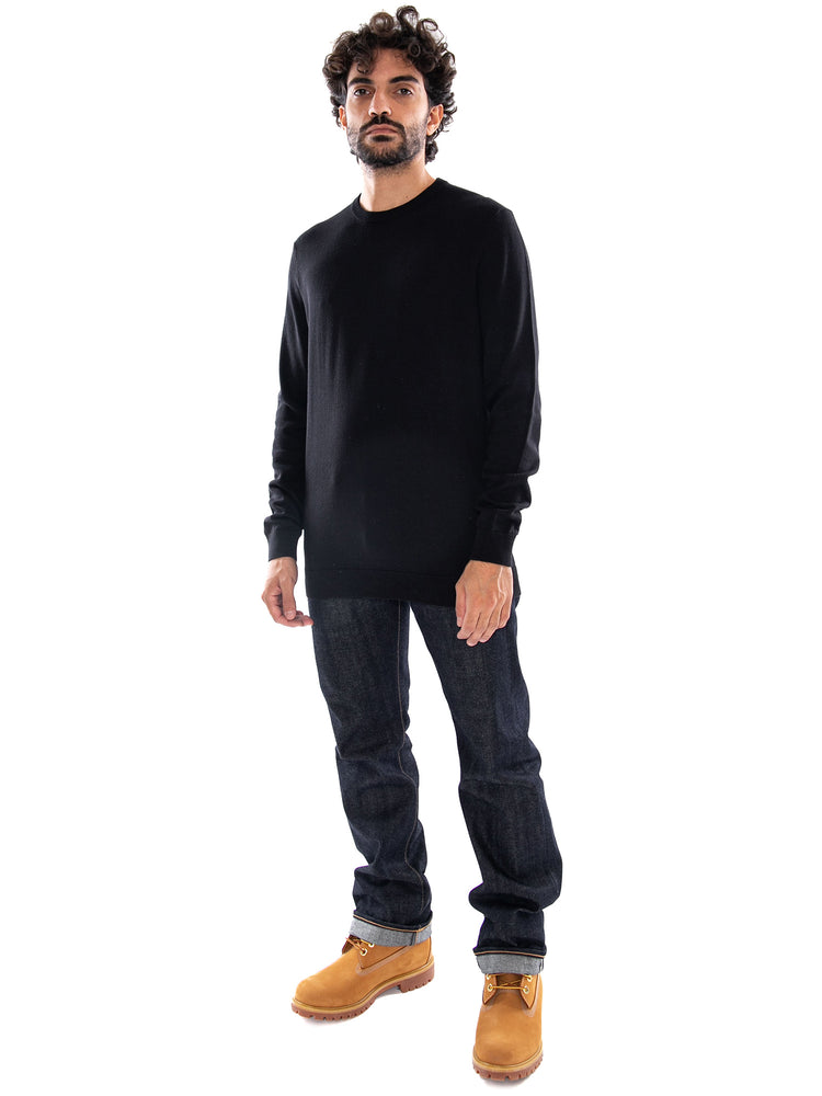 Only & Sons Onsalex Reg 12 Crew Knit NOOS Black - Maglione Uomo Nero<BR/><BR/> 22015975 3279412 ONLY & SONS 