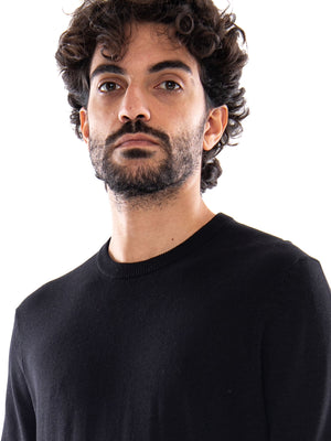 Only & Sons Onsalex Reg 12 Crew Knit NOOS Black - Maglione Uomo Nero<BR/><BR/> 22015975 3279412 ONLY & SONS 