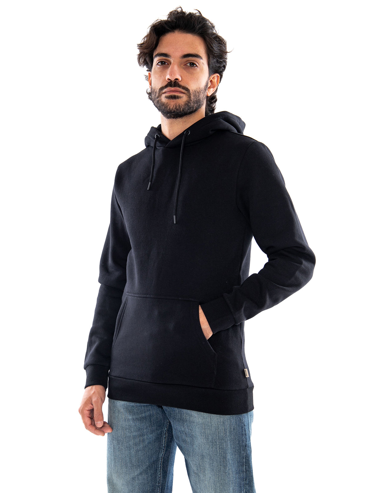 Only & Sons ONSCERES Hoodie Sweat NOOS Black - Felpa Uomo con Cappuccio Nera 22018685 3500972 ONLY & SONS 