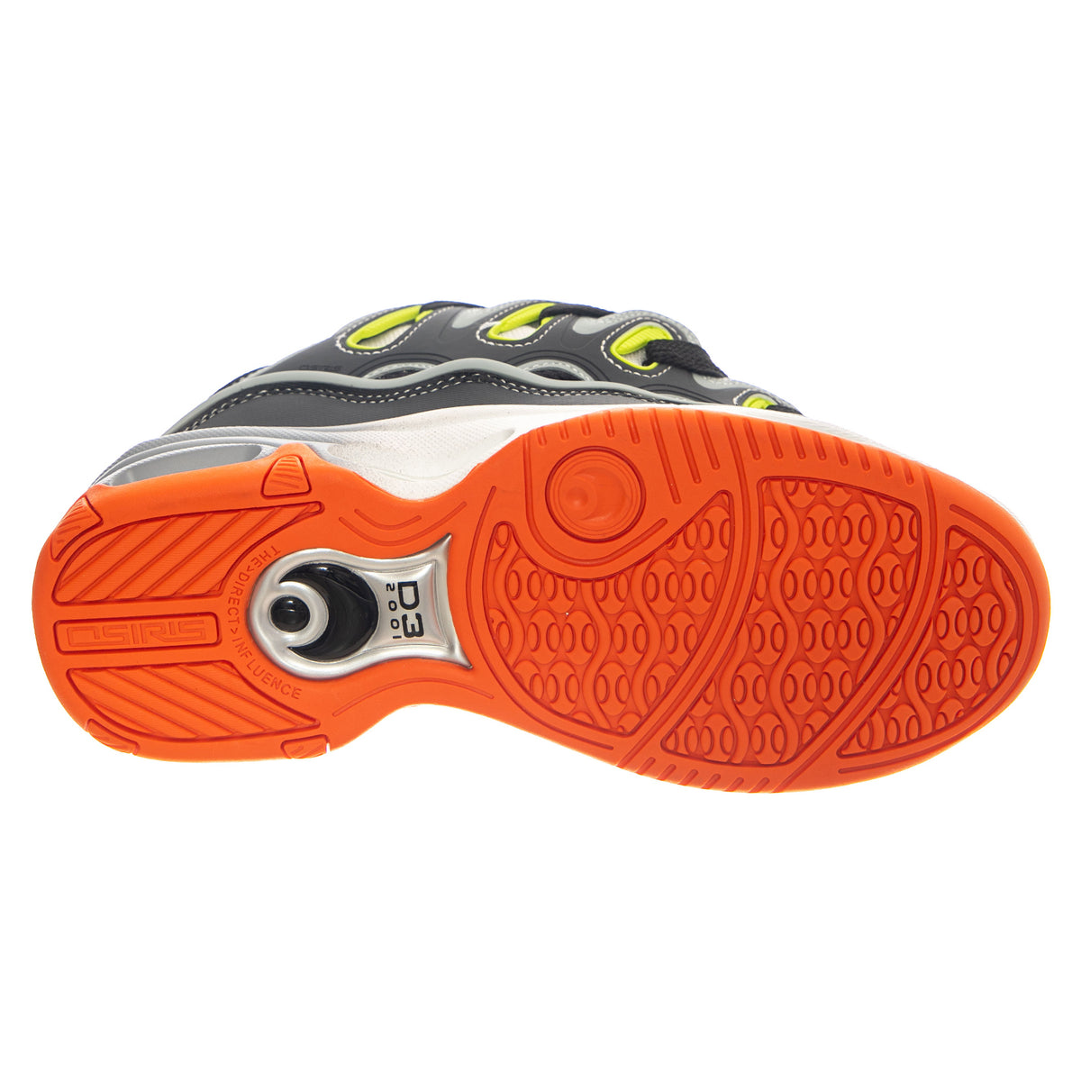 Osiris D3 2001 (25th) Black/Grey/Orange - Scarpe Uomo Nere, Grigie e Arancioni 1141 OS001109 OSIRIS 
