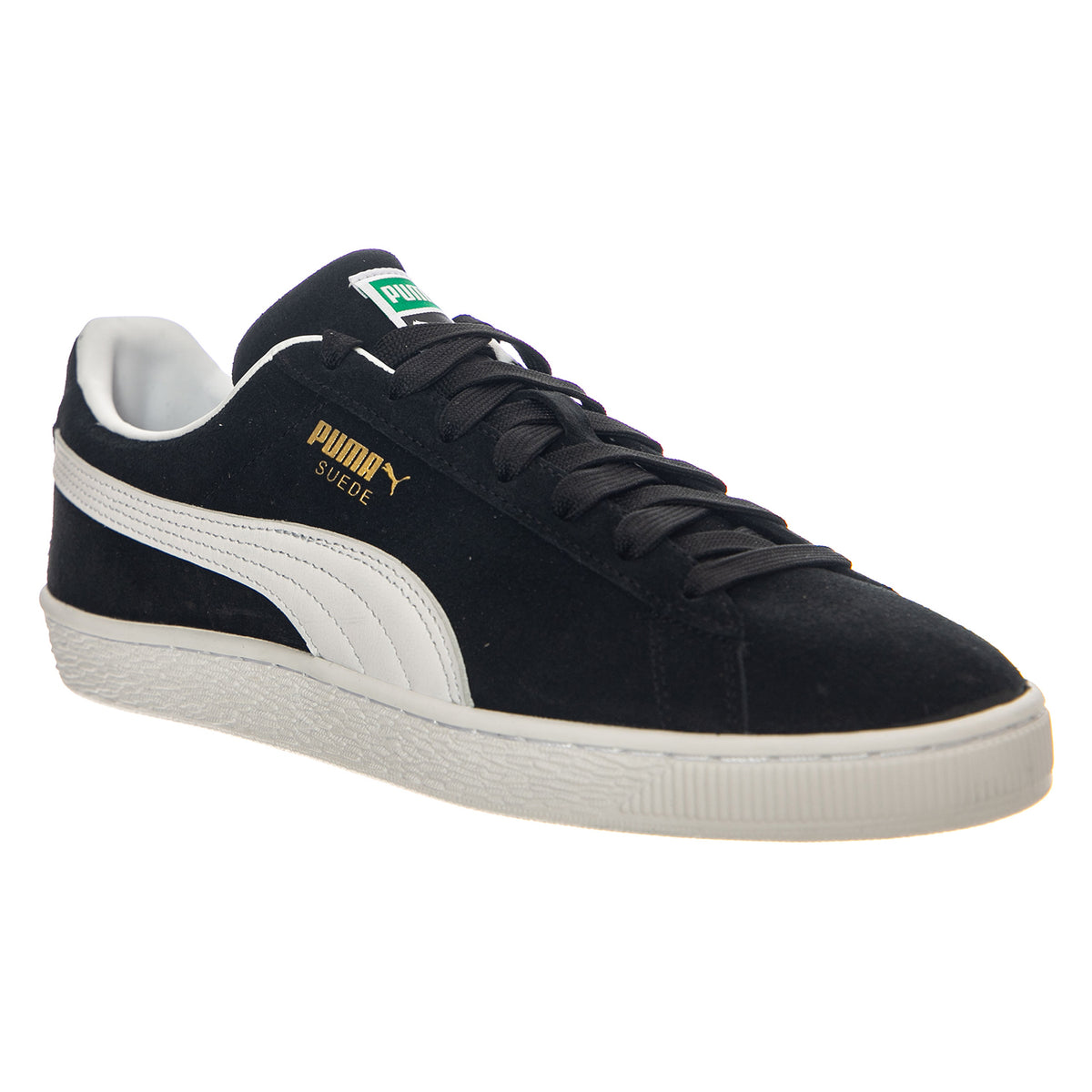 SUEDE CLASSIC BLACK - Scarpe Stringate Uomo Nere 399781 01 PUMA 