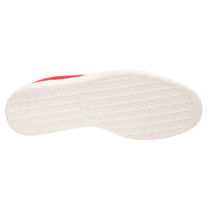 SUEDE CLASSIC WHITE - Scarpe Stringate Uomo Rosse 399781 02 PUMA 
