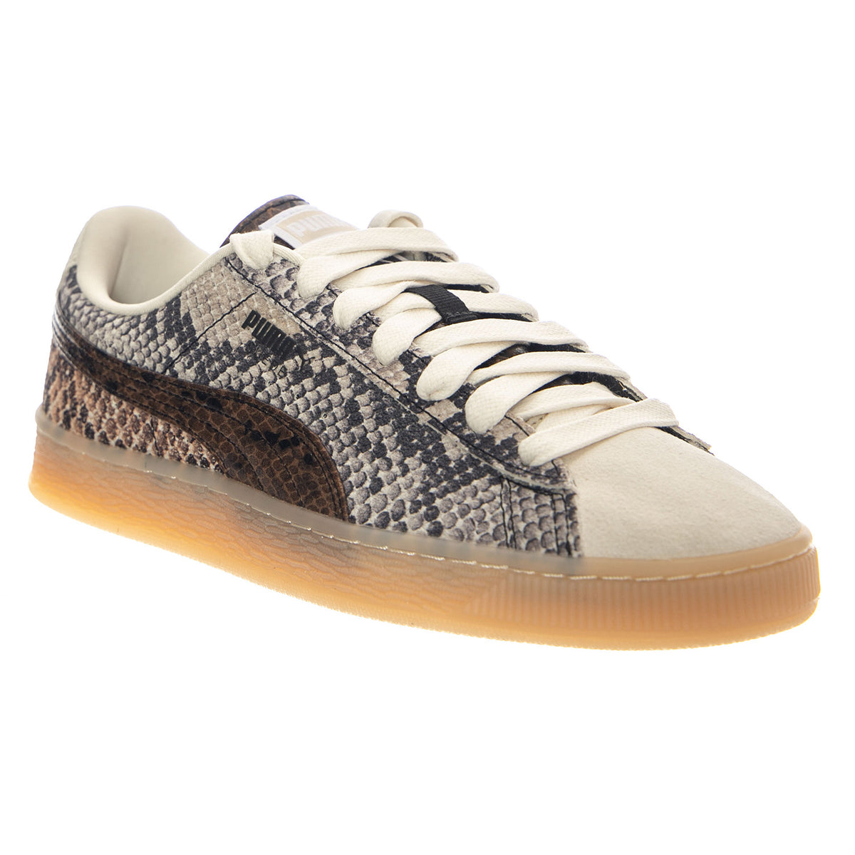 PUMA Suede Snake White - Sneakers Donna Bianche 408329 01 PUMA 