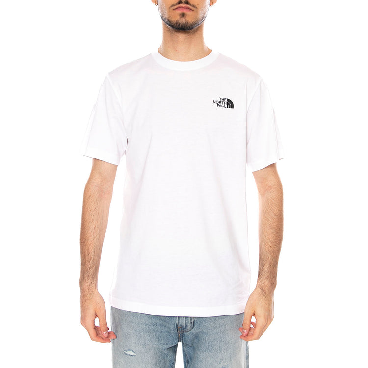 M EVO BOX NSE REG SS - Maglietta Girocollo Uomo Bianca NF0A8B6K FN41 THE NORTH FACE 