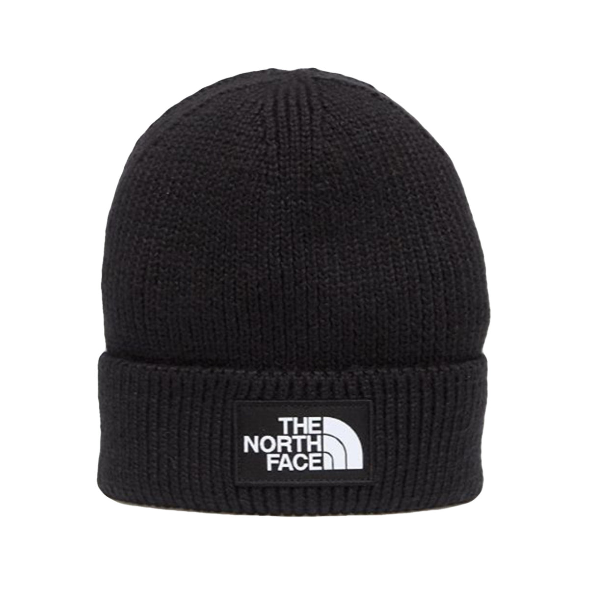 TNF Logo Box Cuffed Beanie Black - Berretto Nero NF0A8CHE JK31 THE NORTH FACE 
