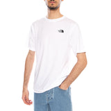 M Evo SD Reg SS Tee TNF White - Men's White Crewneck T-Shirt THE NORTH FACE