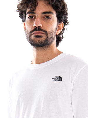 M Evo SD Reg SS Tee TNF White - Maglietta Girocollo Uomo Bianca NF0A8CZ2 FN41 THE NORTH FACE 