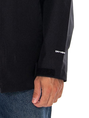 THE NORTH FACE M QUEST TRICLIMATE TNF BLACK - Giacca con Cappuccio e Zip Uomo Nera NF0A8G0S JK31 THE NORTH FACE 