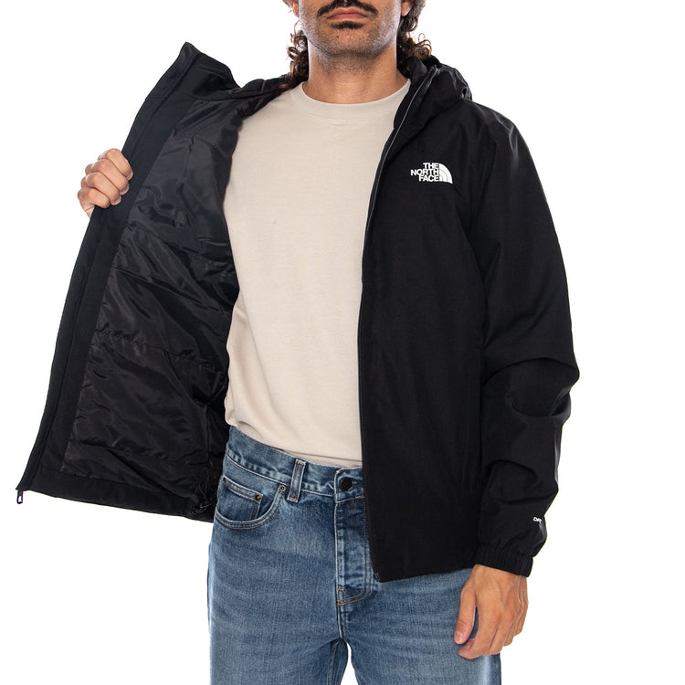M QUEST INS JACKET TNF BLACK - Giacca Piumino con Cappuccio Uomo Nera NF0A8G0T JK31 THE NORTH FACE 