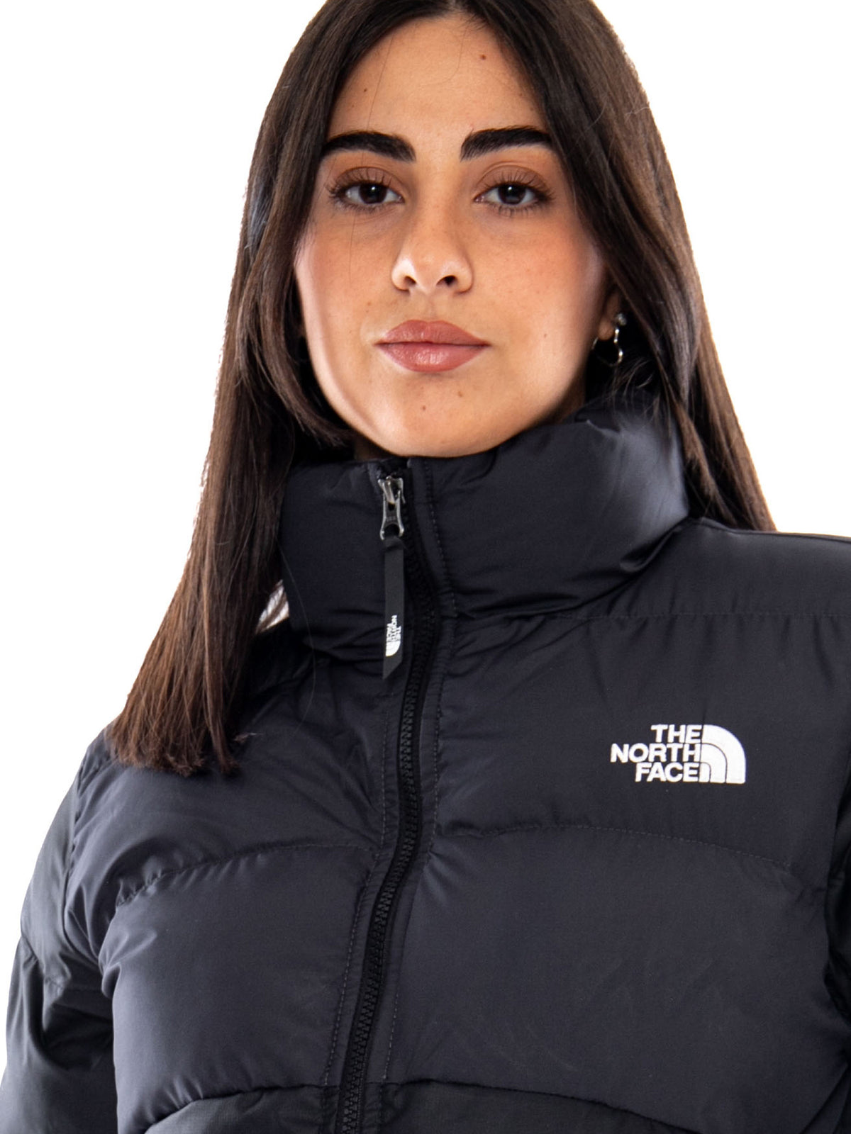 The North Face W Saikuru Jacket Black / Asphalt Grey - Giacca Donna Nera e Grigia NF0A8GCB KT01 THE NORTH FACE 