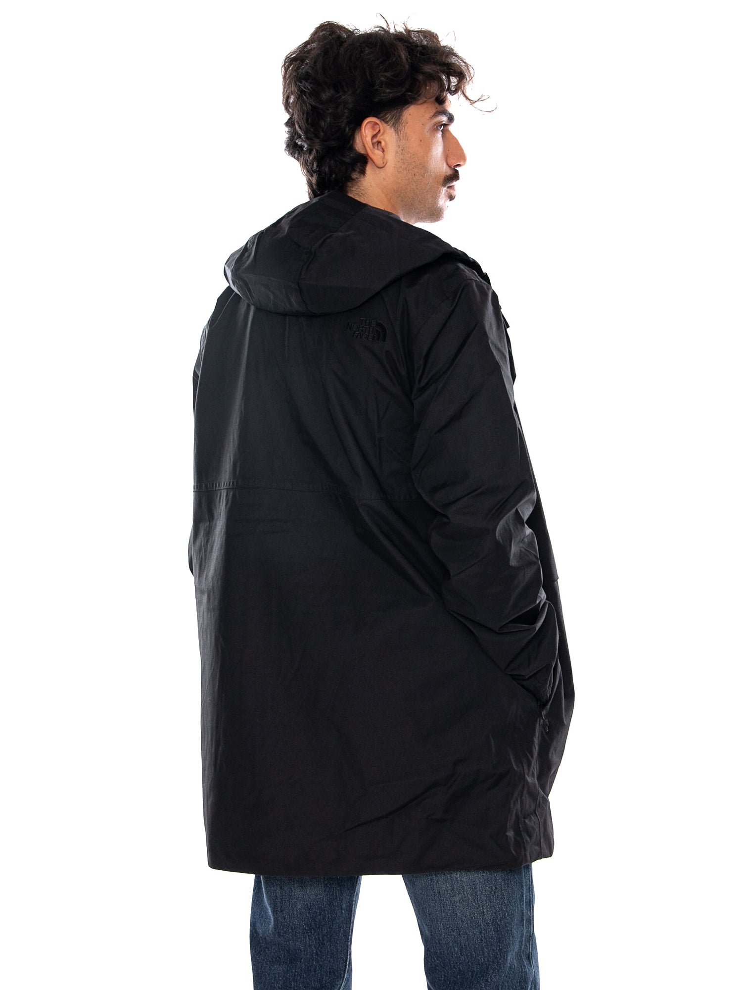 THE NORTH FACE M DRYVENT FIELD PARKA TNF BLACK - Giacca / Parka con Cappuccio e Zip Uomo Nera NF0A8H0Q JK31 THE NORTH FACE 
