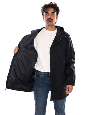 THE NORTH FACE M DRYVENT FIELD PARKA TNF BLACK - Giacca / Parka con Cappuccio e Zip Uomo Nera NF0A8H0Q JK31 THE NORTH FACE 