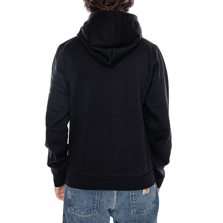 M BOX HD REG HD TNF BLACK - Felpa con Cappuccio Uomo Nera NF0A8JAX JK31 THE NORTH FACE 