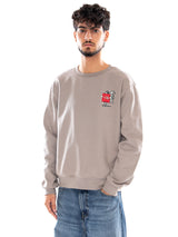 U Gear Up Get Out RLX Crew-Graphic Stone Slab - Crewneck Homme Beige Homme THE NORTH FACE