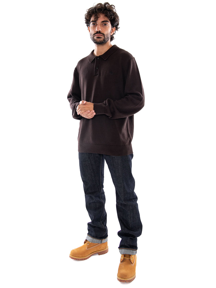 Timberland Williams River Polo Sweater Mole - Maglione Uomo Marrone TBC0YHD5 C351 TIMBERLAND 