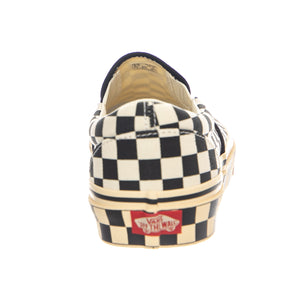 CLASSIC SLIP-ON CHBD BLACK / MARSHMALLOW - Scarpe Slip-On Uomo Nere VN000DAH 1KP1 VANS 