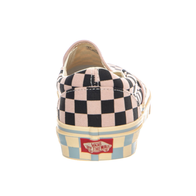 CLASSIC SLIP-ON CHB D PALE PETAL PINK - Scarpe Slip-On Uomo Multicolore VN000DAH H881 VANS 