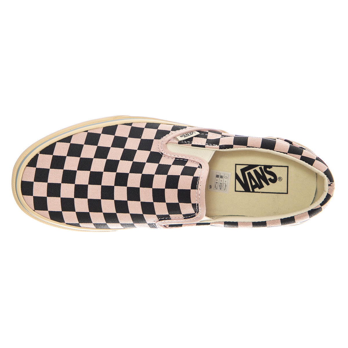 CLASSIC SLIP-ON CHB D PALE PETAL PINK - Scarpe Slip-On Uomo Multicolore VN000DAH H881 VANS 