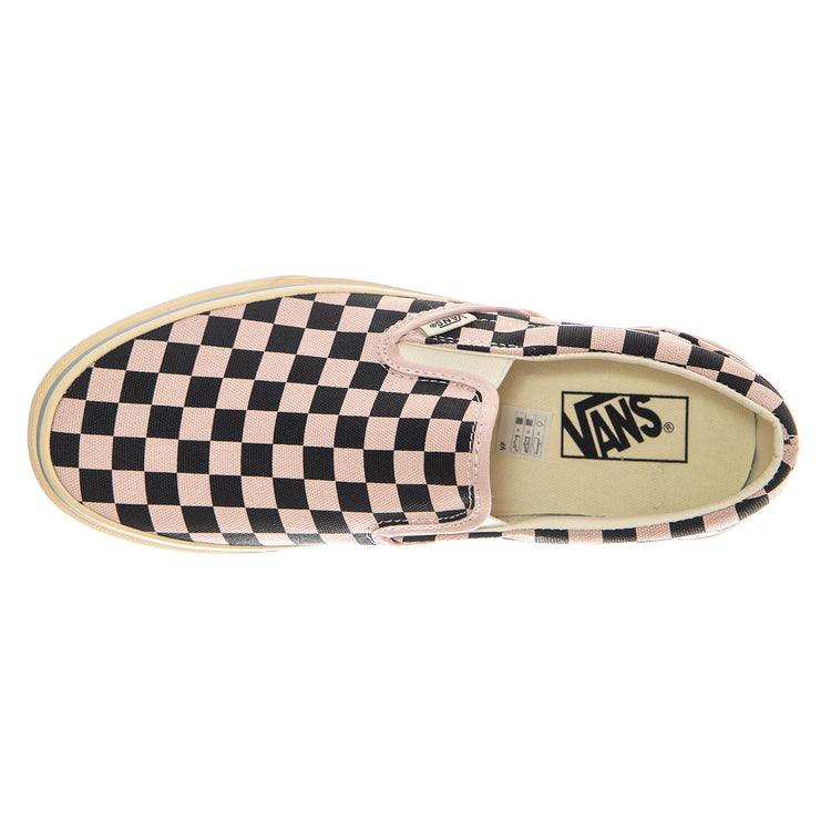 CLASSIC SLIP-ON CHB D PALE PETAL PINK - Scarpe Slip-On Uomo Multicolore VN000DAH H881 VANS 