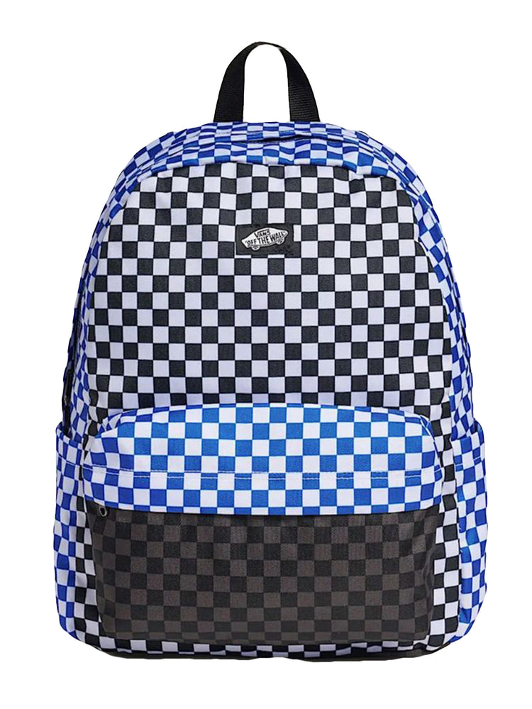 OLD SKOOL BACKPACK CLASSIC BLUE / BLACK - Zaino Checkerboard Multicolore VN000H4W 5RR1 VANS 