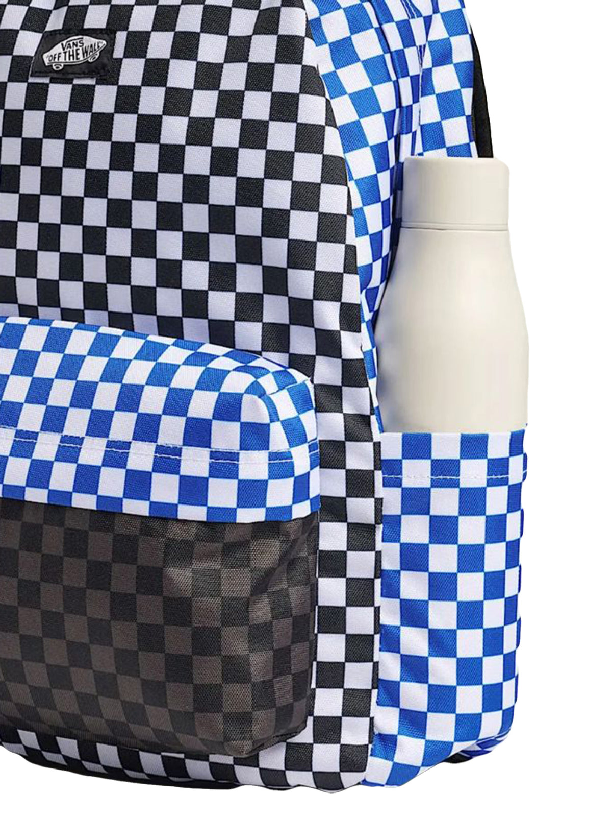 OLD SKOOL BACKPACK CLASSIC BLUE / BLACK - Zaino Checkerboard Multicolore VN000H4W 5RR1 VANS 