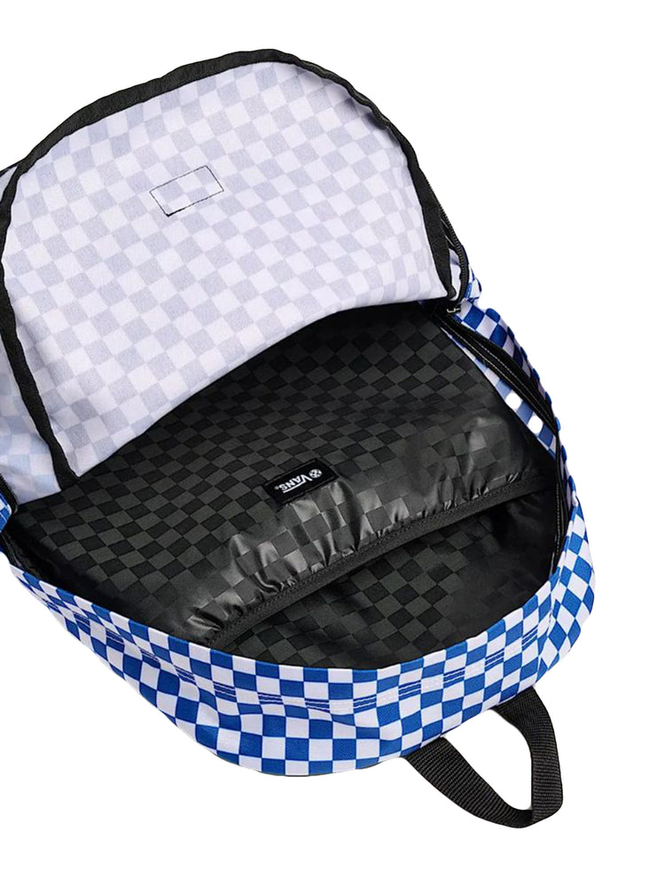 OLD SKOOL BACKPACK CLASSIC BLUE / BLACK - Zaino Checkerboard Multicolore VN000H4W 5RR1 VANS 