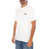 NEW LEFT CHEST SS TEE WHITE / BLACK - Camiseta Cuello Redondo Hombre Blanca VANS