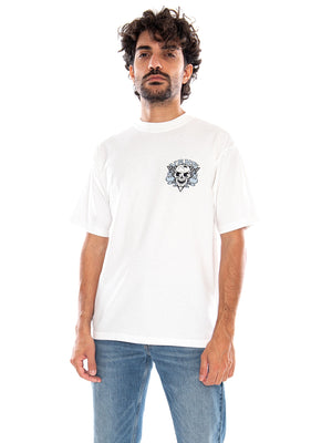 Blaze Head SS Tee White - Maglietta Girocollo Uomo Bianca<BR/><BR/> VN000WZ5 WHT1 VANS 