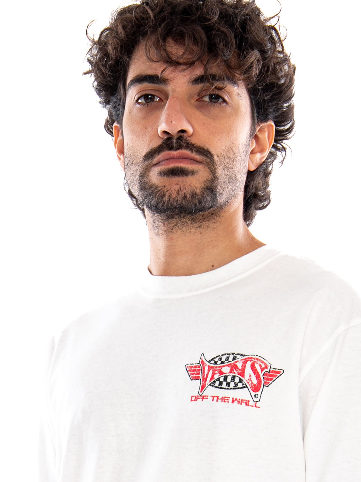 Faded Glory SS Tee White - Maglietta Girocollo Uomo Bianca<BR/><BR/> VN000X2A WHT1 VANS 