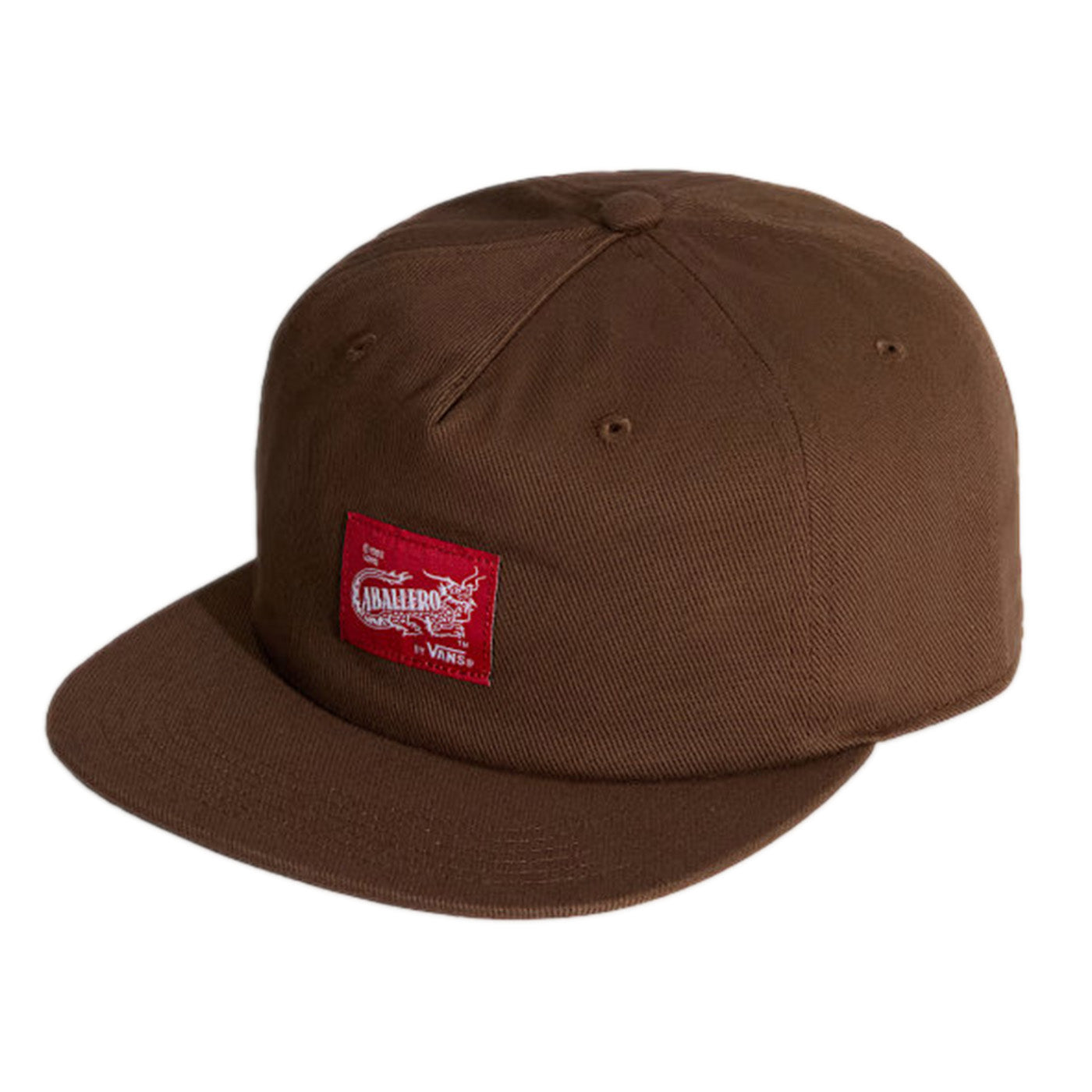CABALLERO UNSTRUCTURED VINTAGE COCOA - Cappellino con Visiera Marrone VN000X58 FST1 VANS 
