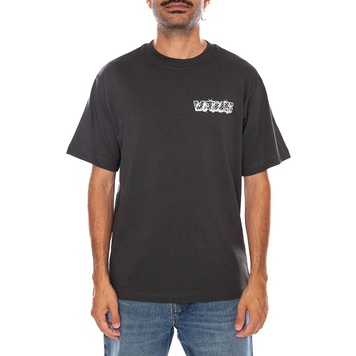 BARBED WRAP SS TEE FADED BLACK - Maglietta Girocollo Uomo Nera VN0010G1 EMV1 VANS 