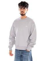 LEFT CHEST II CREW LIGHT GREY - Sweatshirt Homme Gris Vans