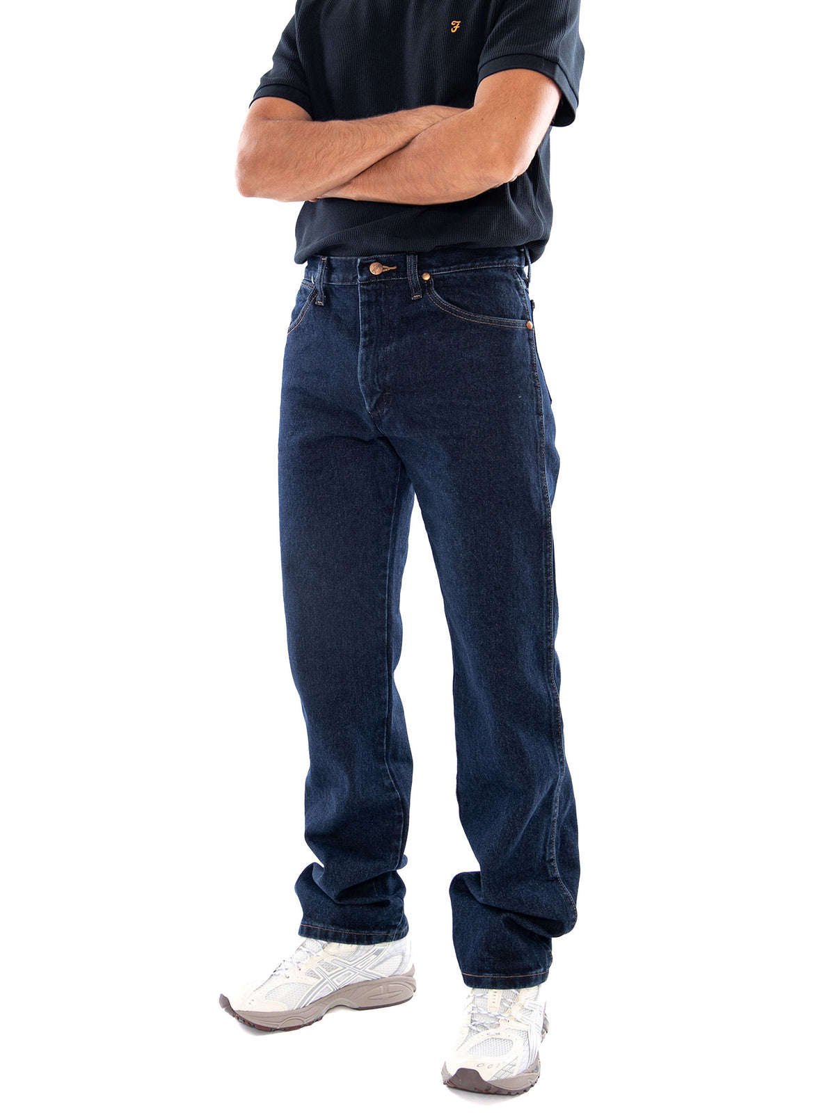 Wrangler 13MWZ Dark Stone Blue - Jeans Uomo Blu Scuro<BR/><BR/> 112358499 BL WRANGLER 