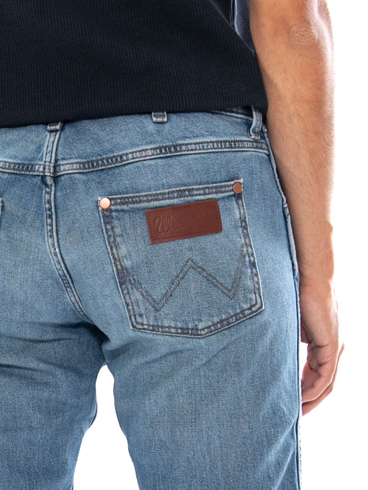 Wrangler Greensboro Blue - Jeans Uomo Blu 112377801 BL WRANGLER 